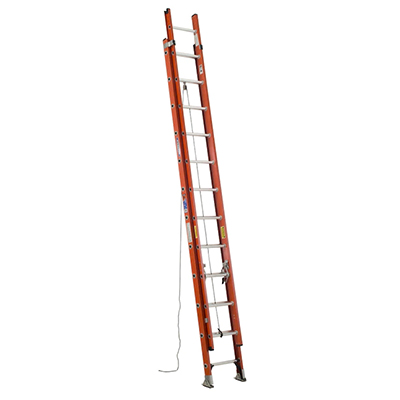 24" extension ladder fiberglass